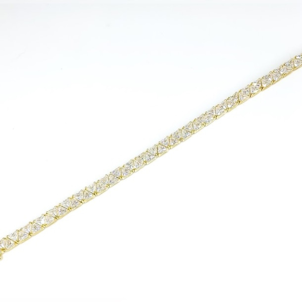 46ct Trillion Tennis Bracelet - Picture 8 of 14